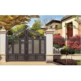 Cast aluminum courtyard door product exhibition 23